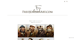 Desktop Screenshot of fredjordanart.com